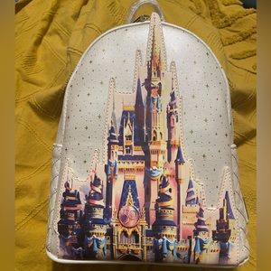 NWT Loungefly WDW 50th anniversary mini backpack